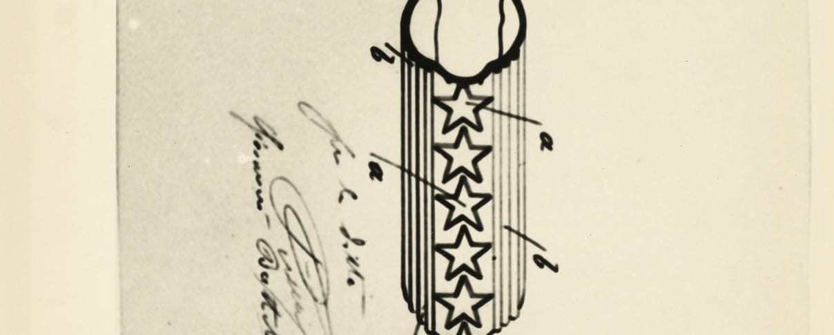 Patent for Pirelli velocipede tyre