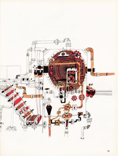 Illustration of the production process of Pirelli bicycle tyres